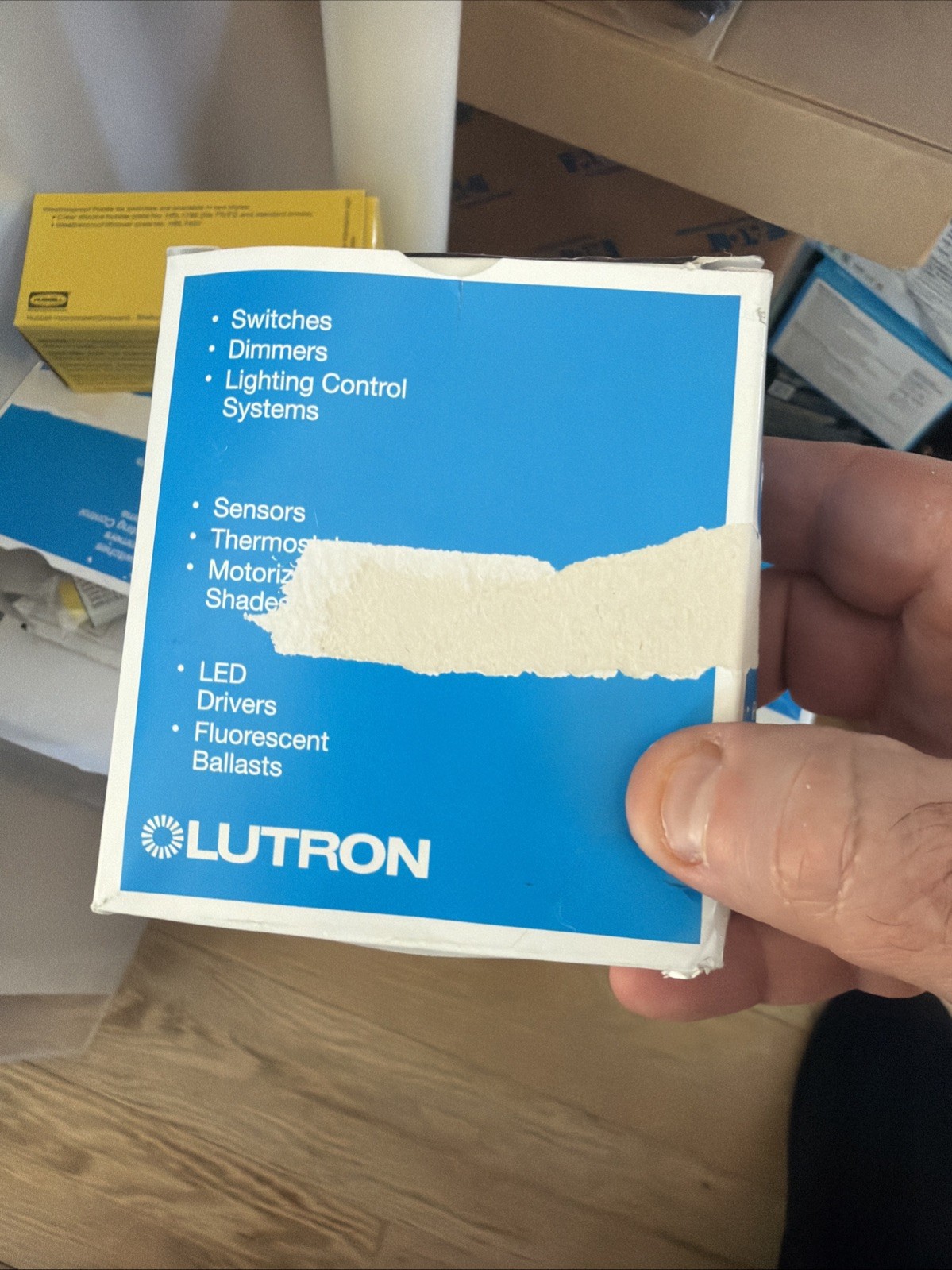 3pcs LUTRON LRF2-OCR2B-P-WH 120V Wireless Ceiling Sensor – White