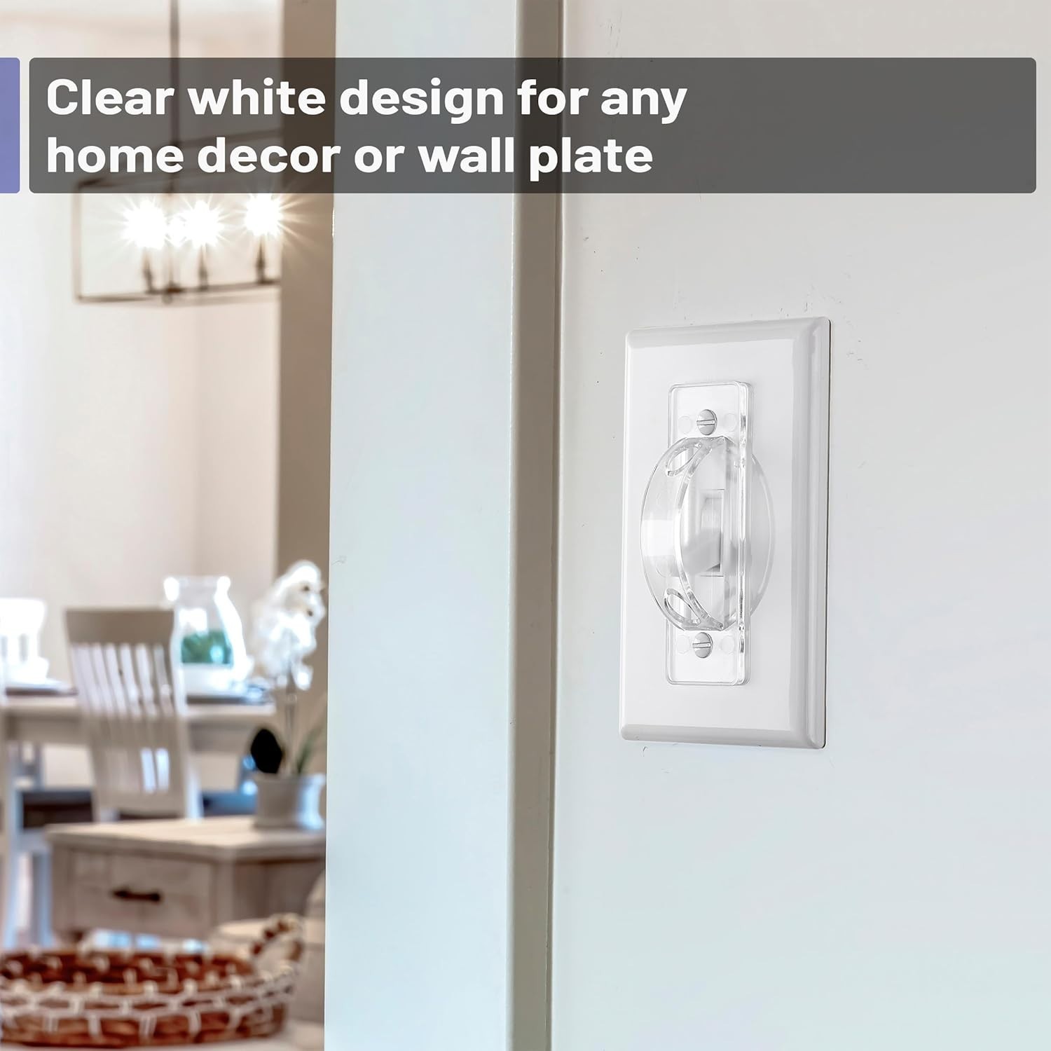 6 Pack Light Switch Guard Cover Light Switch Blocker Child Proof NEW