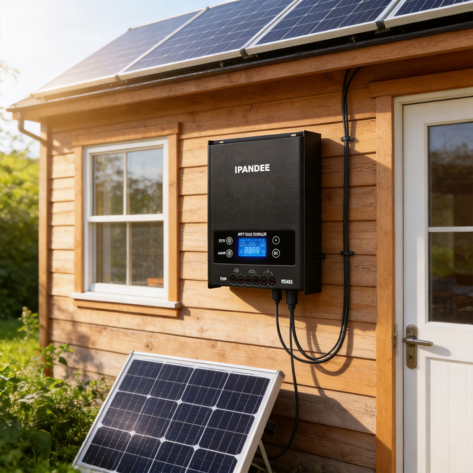 MPPT Solar Charge Controller 60A/100A 12V/24V/36V/48V For Battery Regulator w/BT