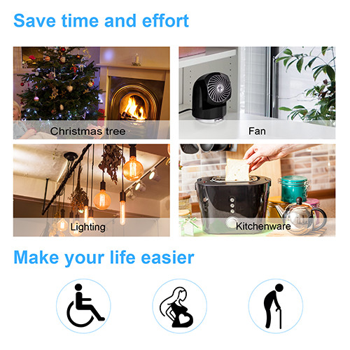 NEW U.S Wireless Remote Control Outlet Switch for Lights and House