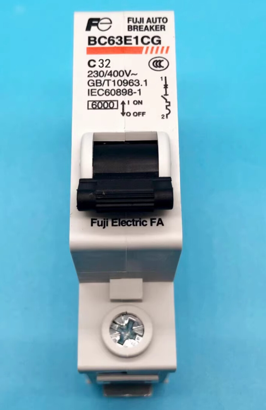 Fuji Electric Miniature Circuit Breaker MCB 1P BC63E1CG-32C 32A