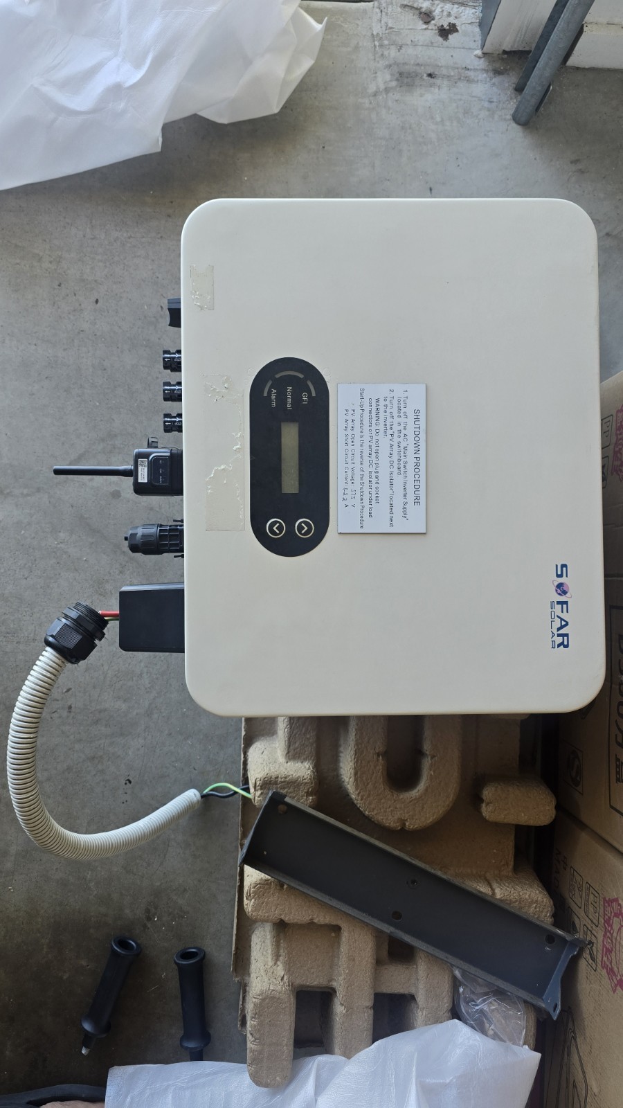 Sofar Solar 10KTLM-G3 10kW Inverter – Single Phase – Working – 2 Years Old