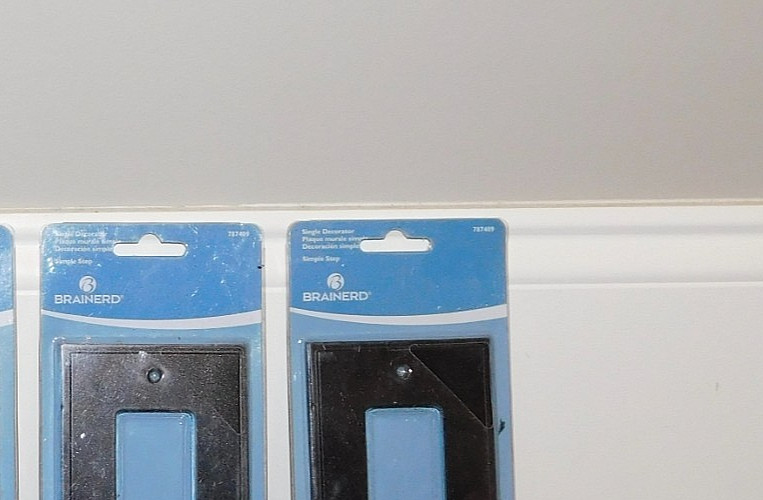 LOT 6 Brainerd Double & Single Decorator Wall Plate Switch Cocoa Bronze NEW