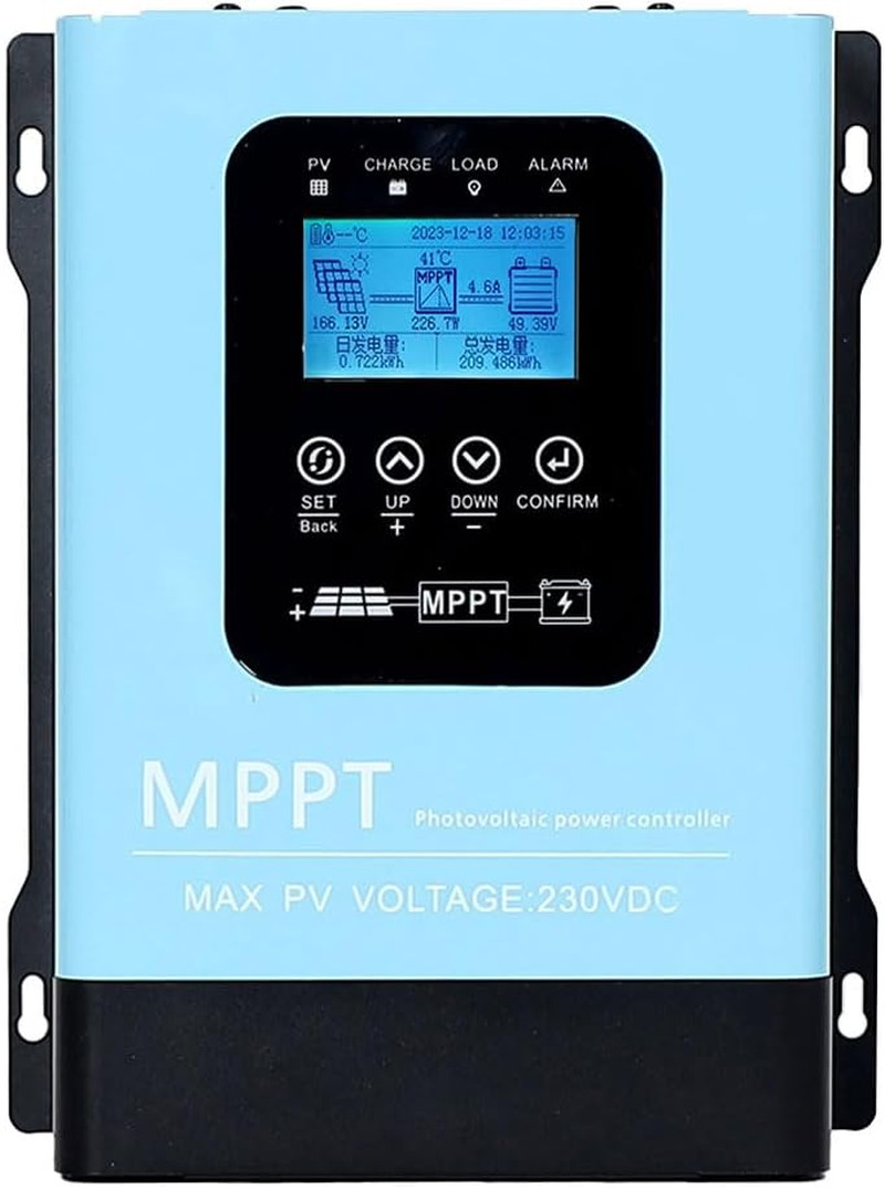 120A MPPT Solar Charge Controller,12V 24V 36V 48V 60V 72V 84V 96V Solar Battery