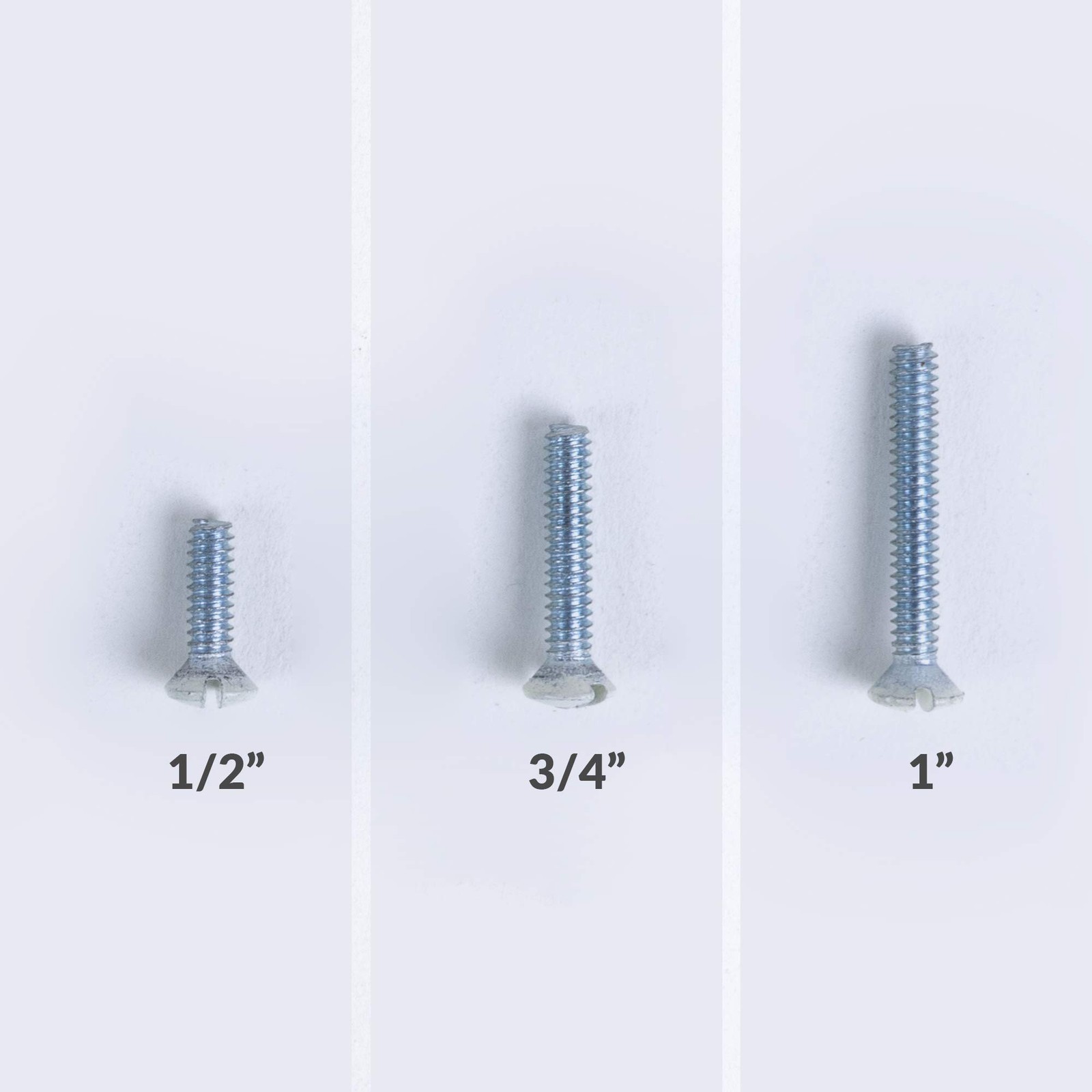 APS-9 6/32 Inch Slotted Wall Plate Screws Assorted Colors Hardware Fastener