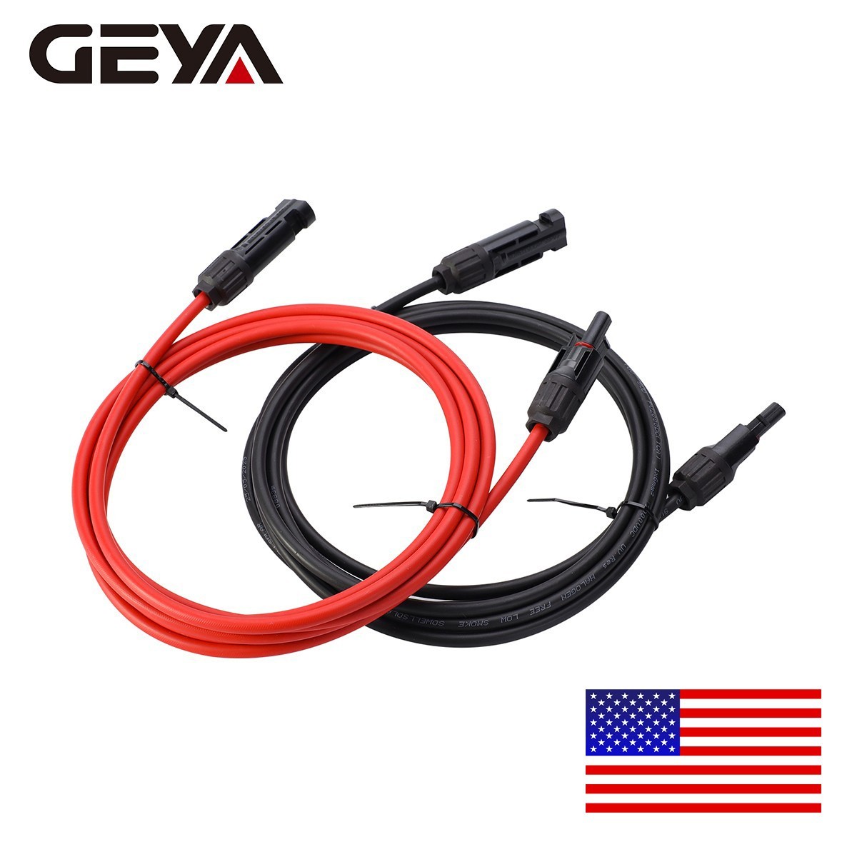 GEYA 10AWG PV Wire Solar Panel Y Branch Solar Panel Extension Cable Connectors