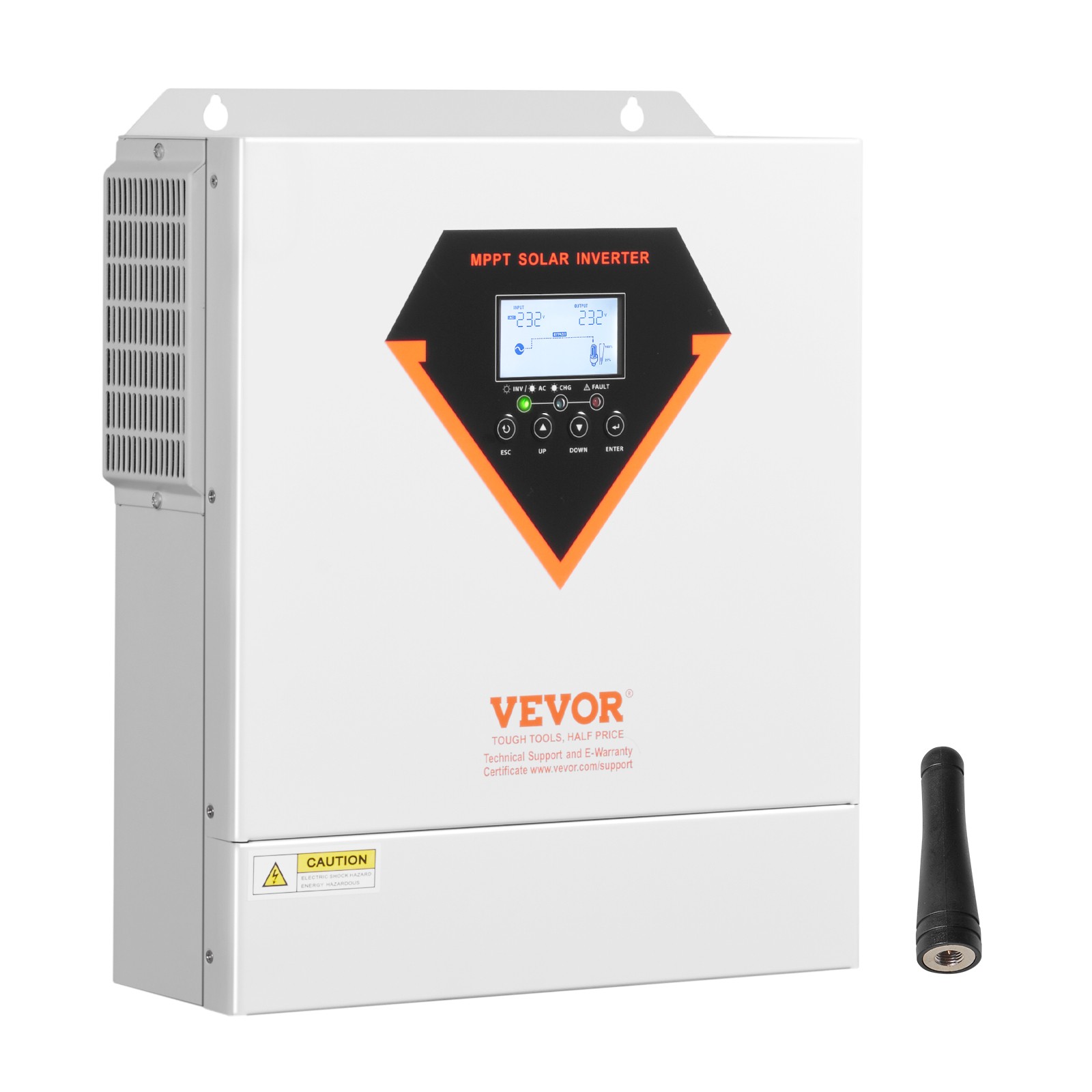 VEVOR Hybrid Solar Inverter Charger 3500W 220/230V with Built-in 100A MPPT