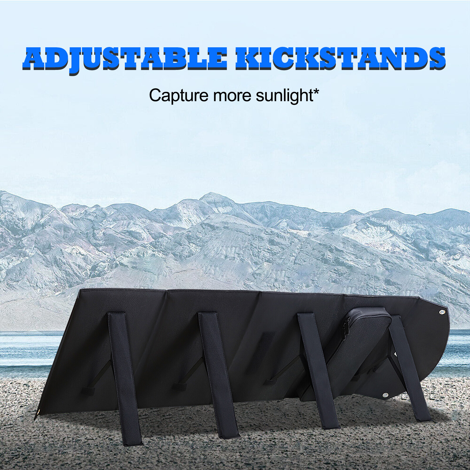 Portable 110W Solar Panel Waterproof IP65 Foldable Solar Panel Kits for Outdoor
