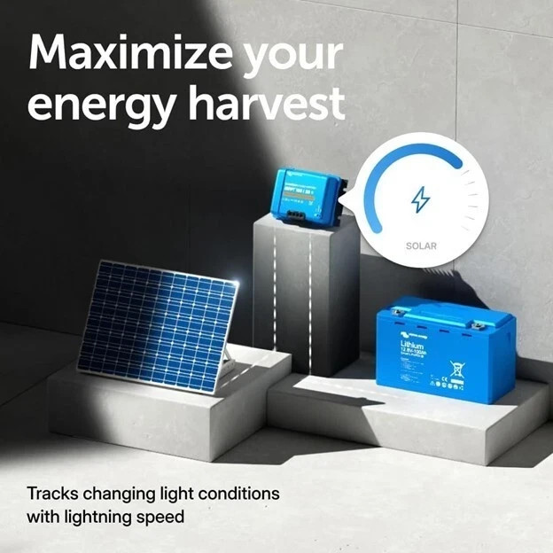 Victron Energy SmartSolar MPPT 100V 30A Bluetooth Solar Charge Controller – Blue