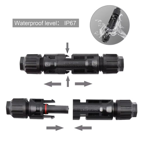 10 Set Male Female Wire Cable Connector Set Solar Panel Waterproof Connector