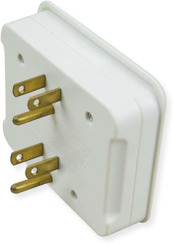 Essential 6-Outlet Wall Tap Adapter – Perfect for Dorms, Offices & Travel