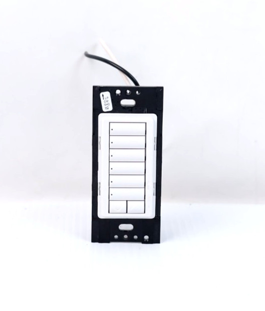 Lutron QS HQRD-W6BRL-WH 6 Button Keypad (White) r871