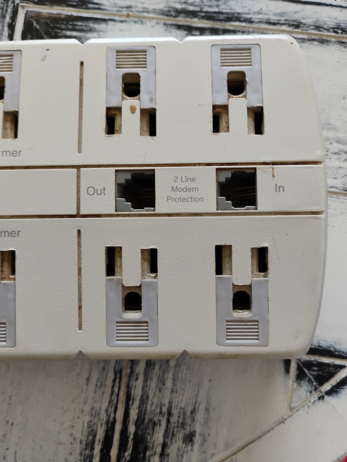 IBM 1998 Vtg Telephone PC 8 Outlet Surge Protector 125 AMPS 15 1875 WATTS
