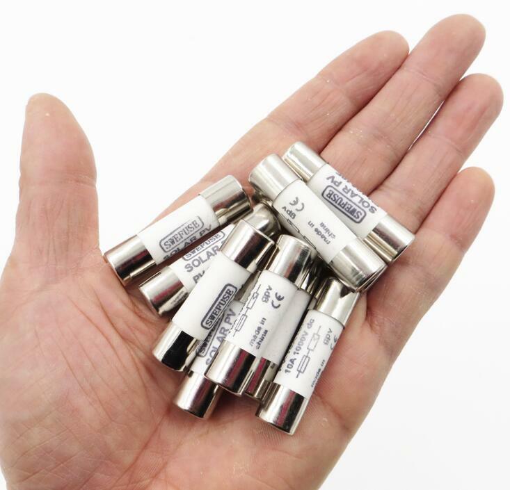 PV Solar Fuse 5A 10A 15A 20A 30A Amp Photovoltaic 1000V DC Fuses