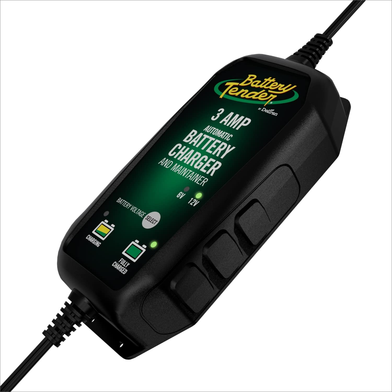 Battery Tender 3 AMP Battery Charger and Maintainer – Automotive Switchable 12V