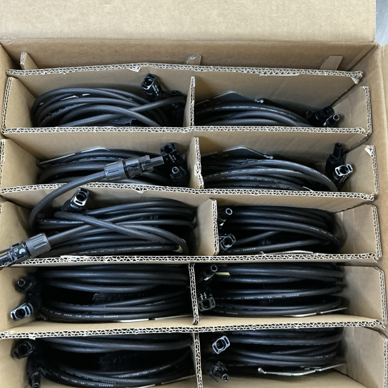 Lot of 10 SolarEdge C651U-1GMVMRRU 650W Commercial Power Optimizers w/ MC4