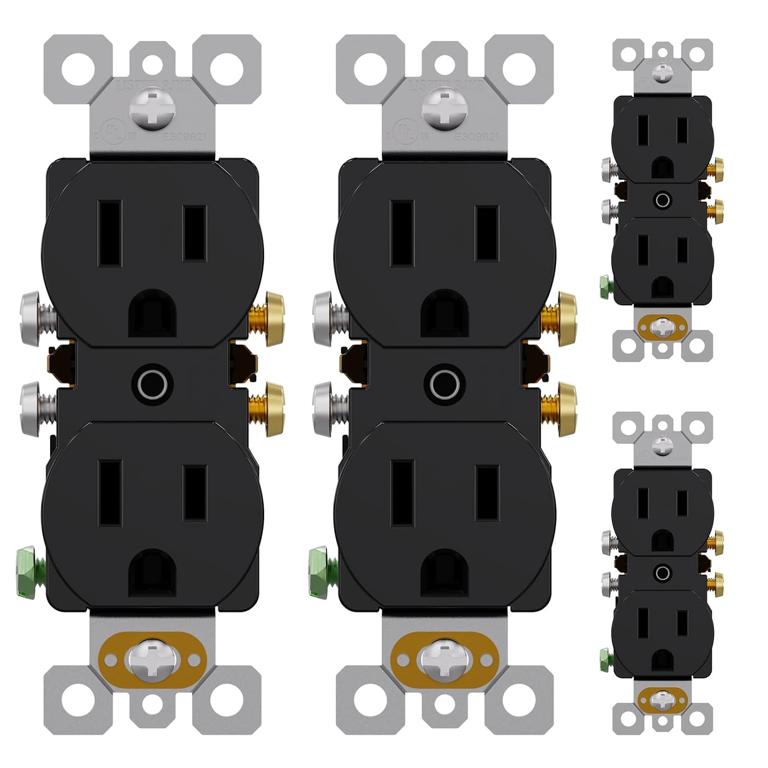 20 Amps Outlets Duplex Electrical Receptacle Outlets, Electrical Outlet, 20Amp 1
