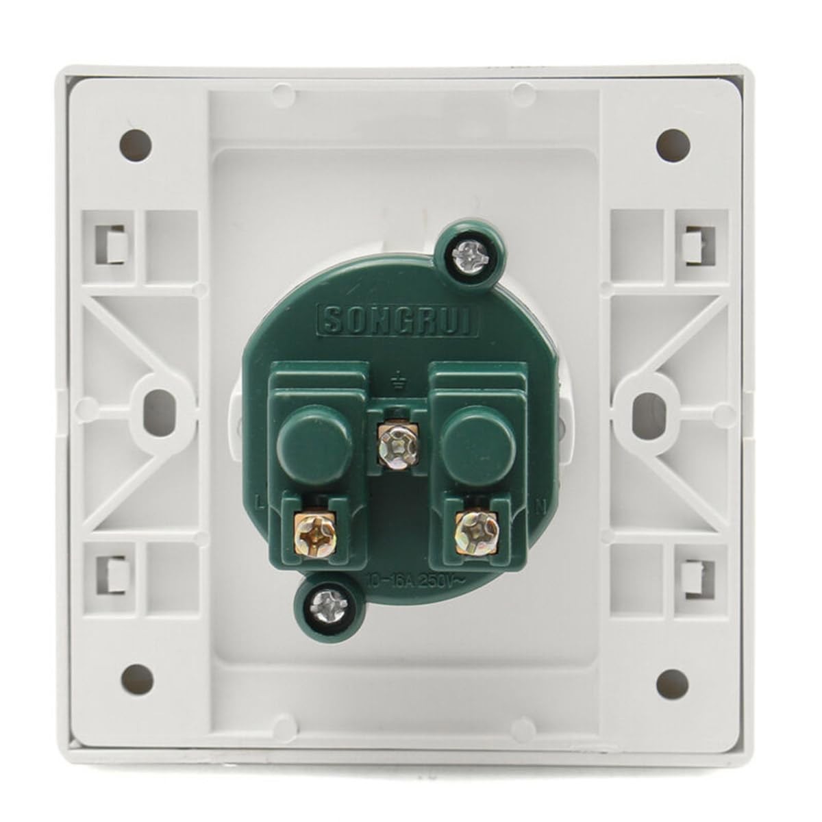 Single EU German Standard Electrical Plug Socket Wall Power Outlet Panel 16A …