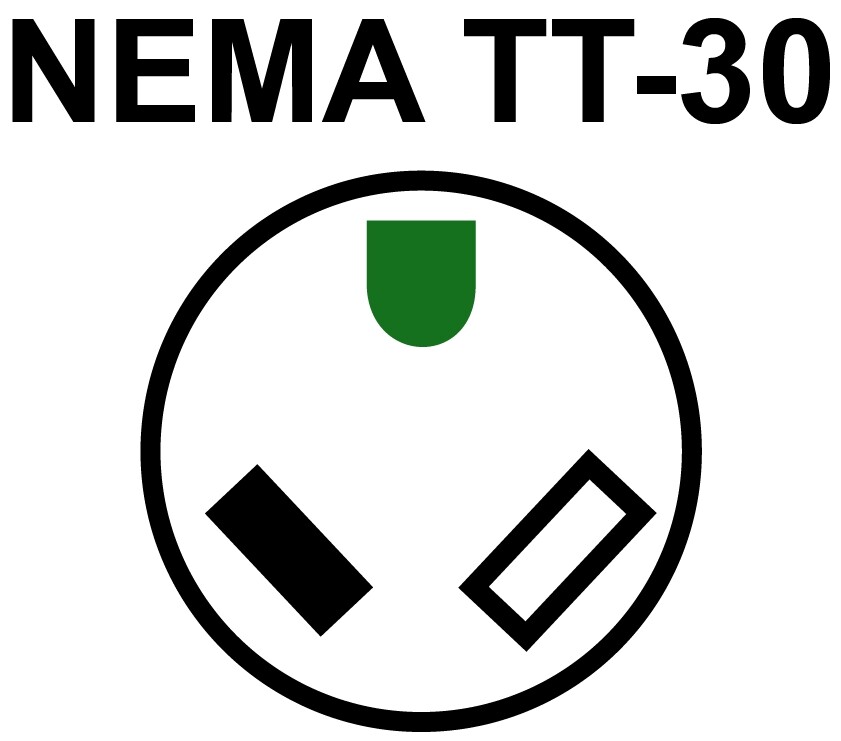 15 Amp Male to 30 Female NEMA TT-30R RV Power Cord Adapter Electrical 110 120V