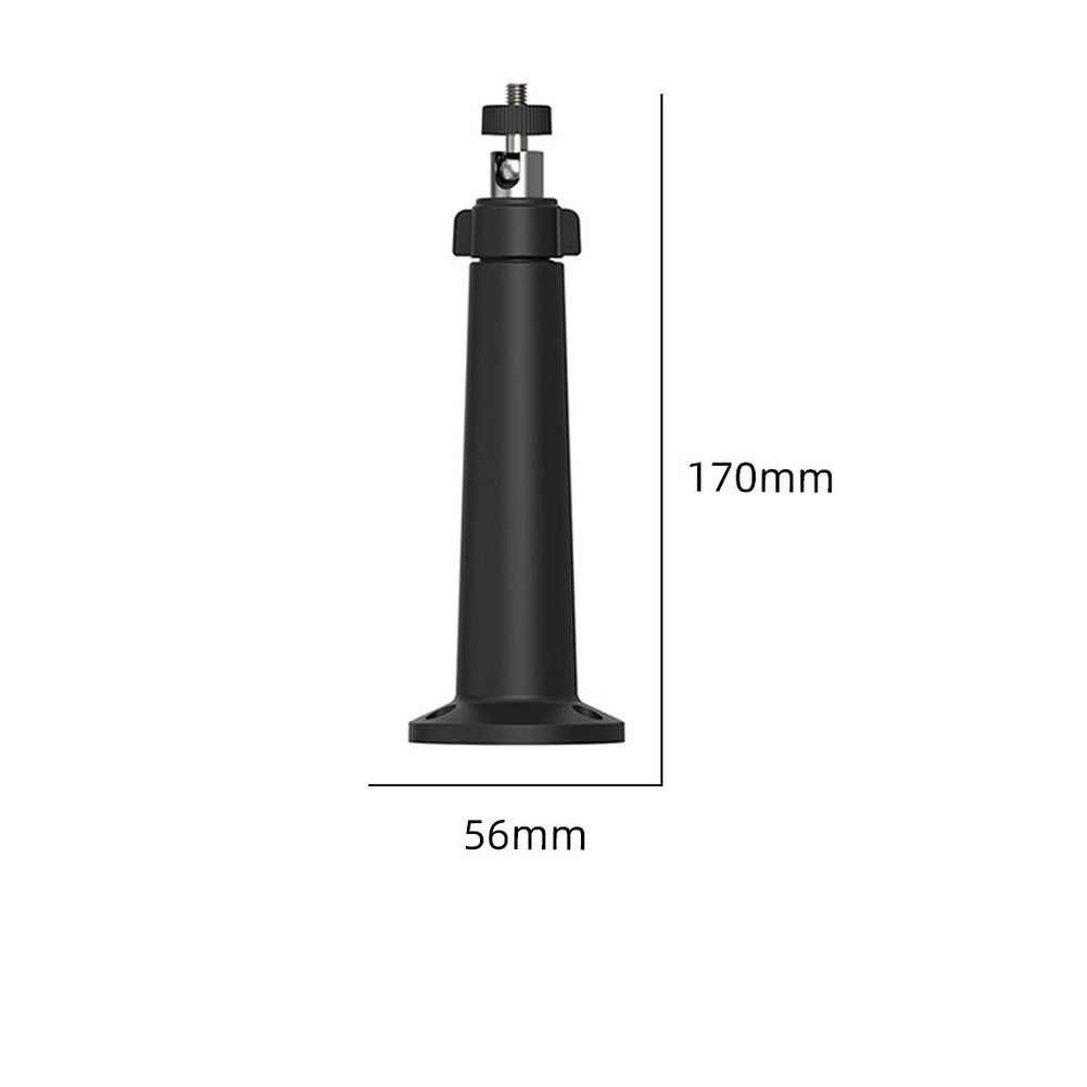 ABS Plastic Adjustable Solar Bracket for Outdoor Wall Mount 360 Degree Turn