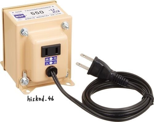 Nissho Voltage Transformer Converter NDF-550U AC110V – AC127V to AC100V 550W