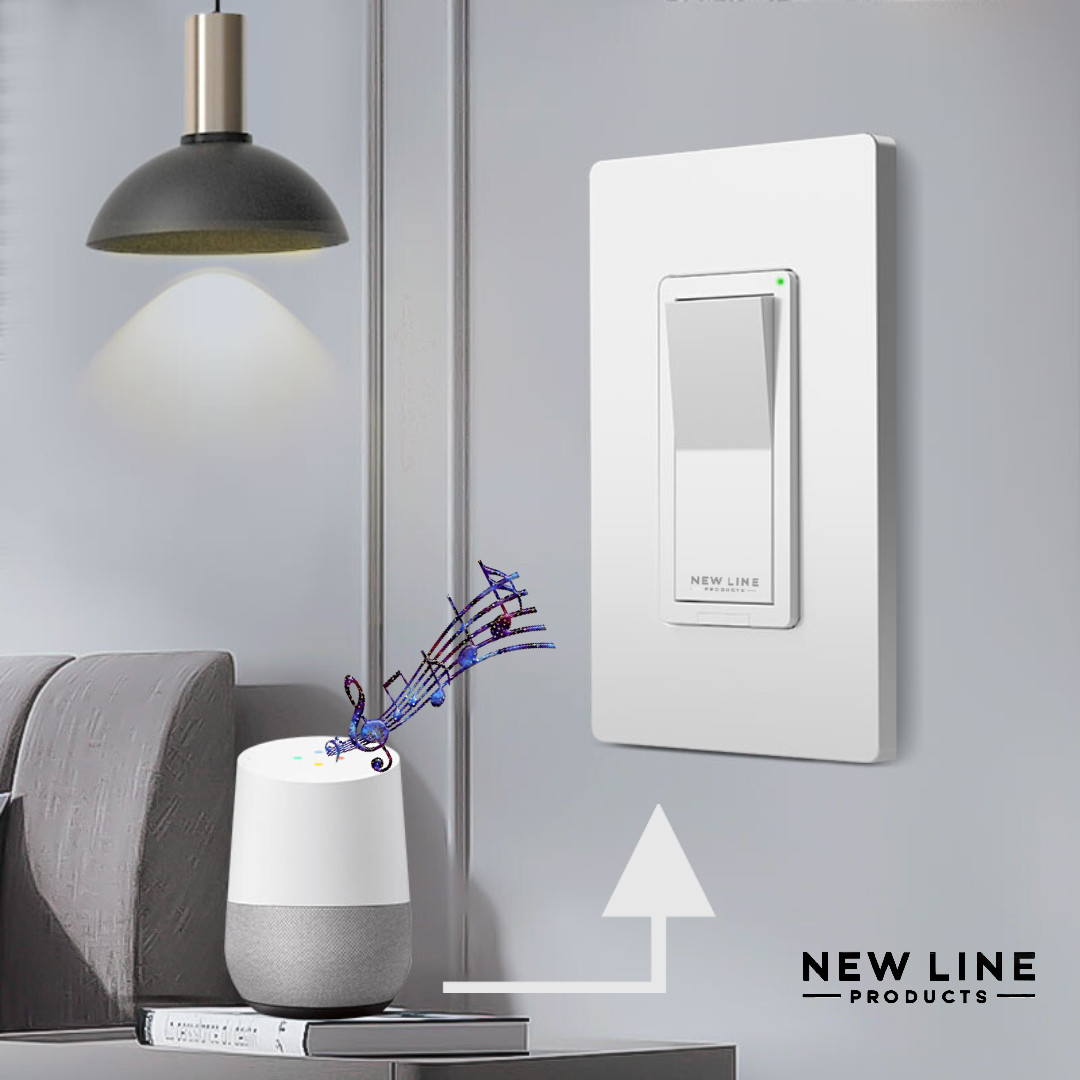 WiFi Bluetooth Smart Light Switch Voice & APP Control Compatible Alexa & Google