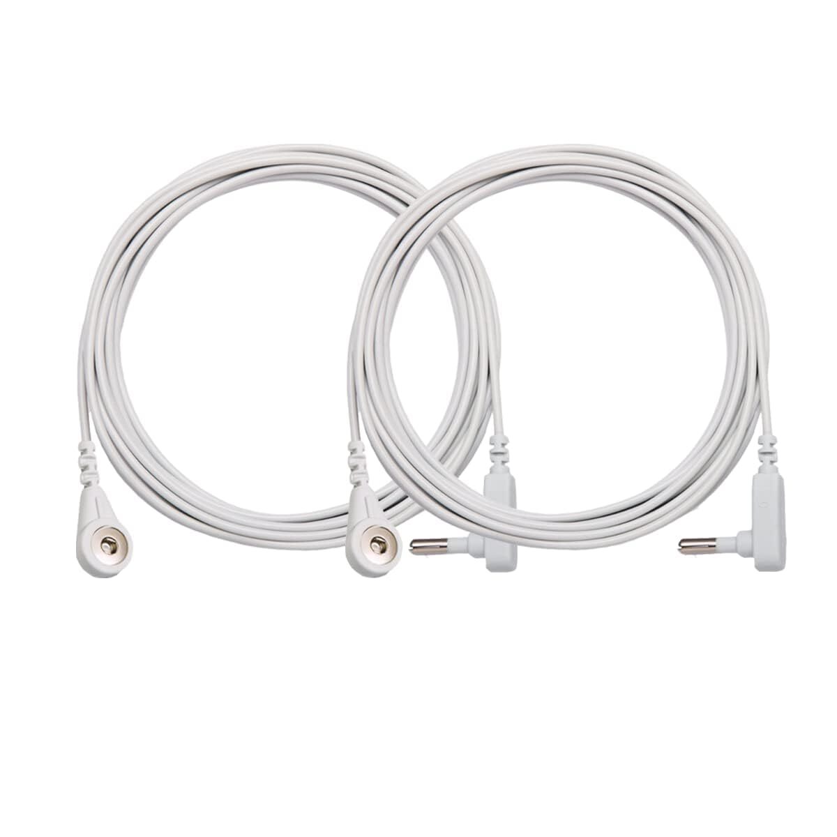 2 Pack Grounding Cords, Replacement Earthing Cable Accessories for Sheet and Mat