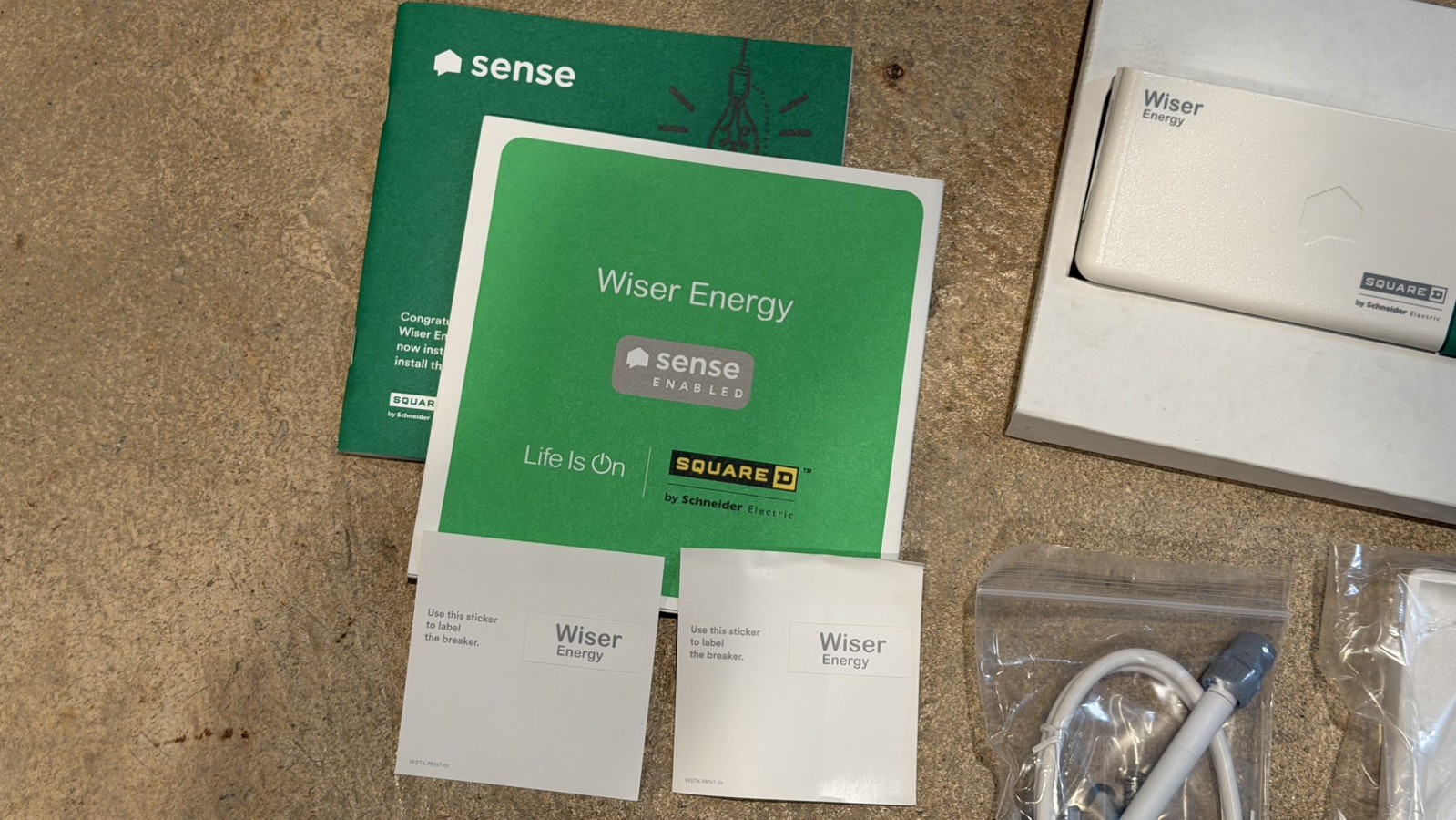Square D Wiser Energy. WISEREM WM3 (Sense)