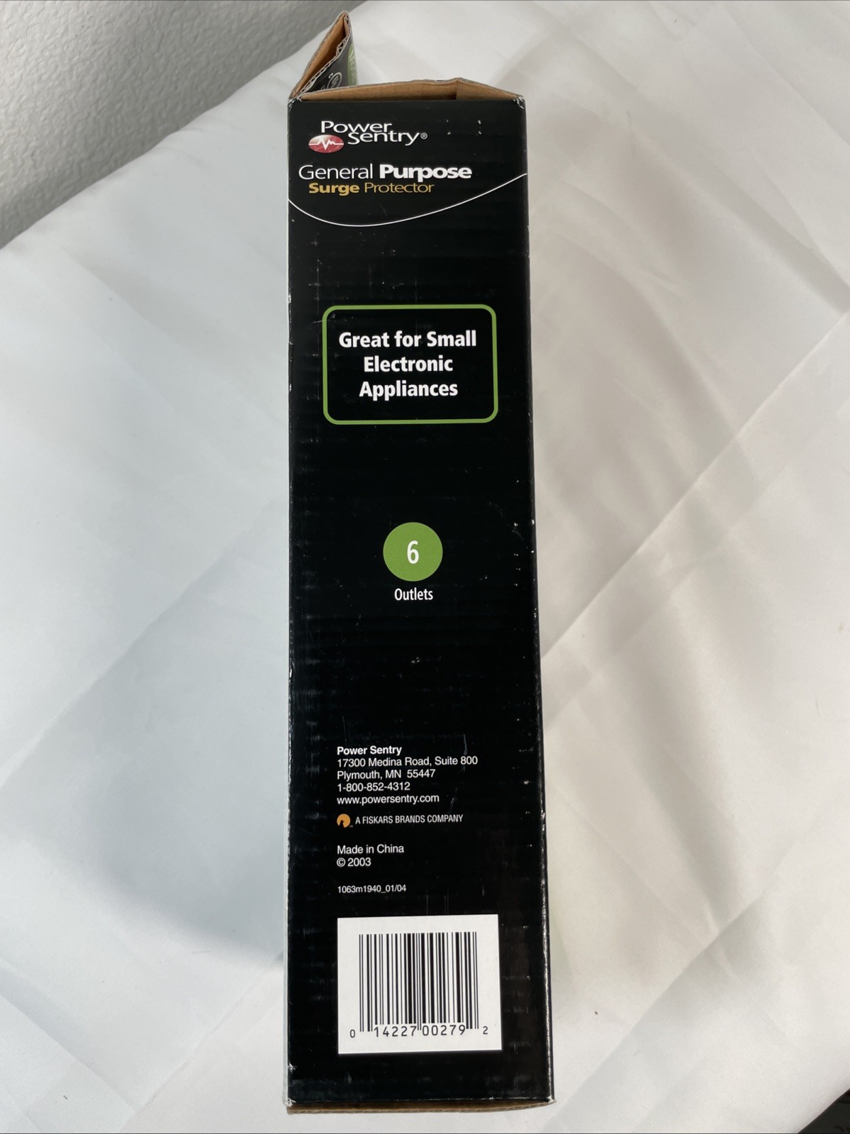 Power Sentry GENERAL PURPOSE SURGE PROTECTOR – 2 pack – 6 outlets @ – 200 Joules