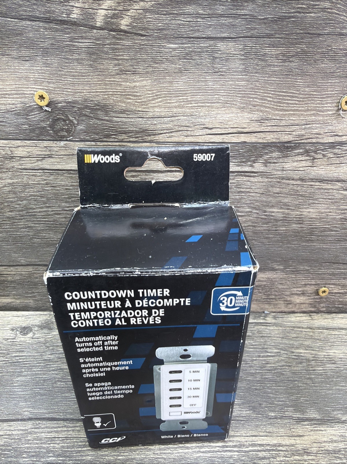 30 Minute Energy Saving Wall Timer Switch for Lights Fans Heaters