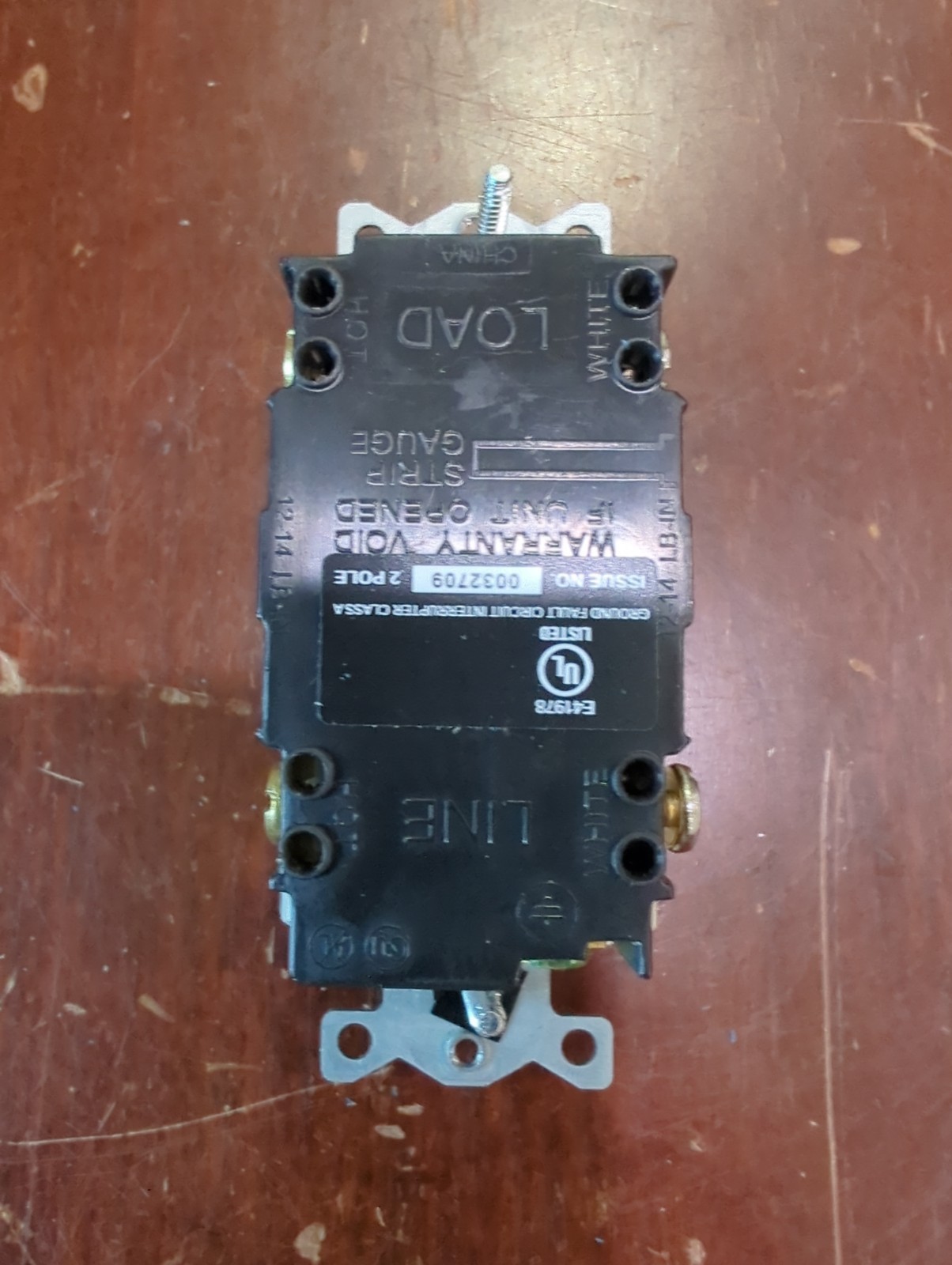 Lutron SCR-15-GFST-BI Claro Satin GFCI Outlet 15A Tamper Resistant Biscuit