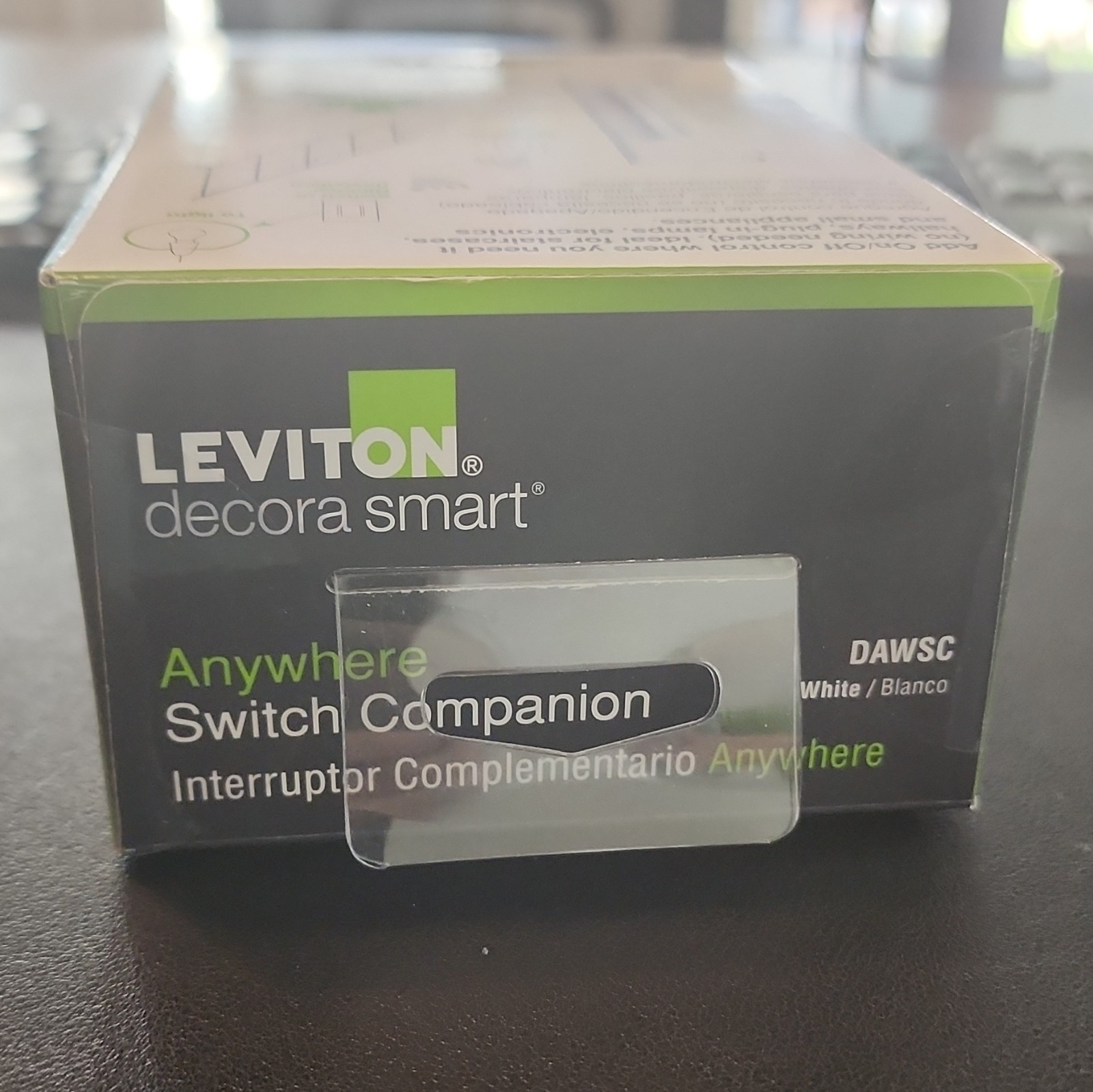 Leviton Decora Smart Anywhere Switch Companion DAWSC Wire Free White BRAND NEW