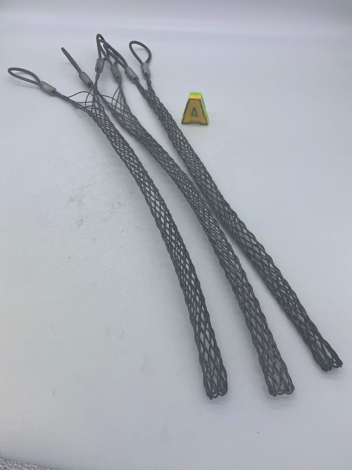 Slingco ZCS0308 Double Eye Cable Sock Cable Grip 1.0-1.5″ Galv. Steel *Lot of (3