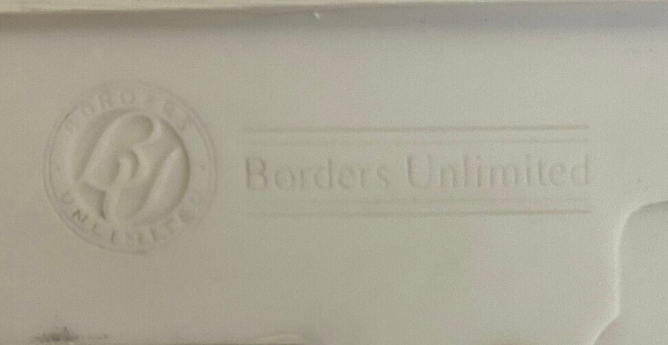 Borders Unlimited floral carved light switch cover double pink green cream boho
