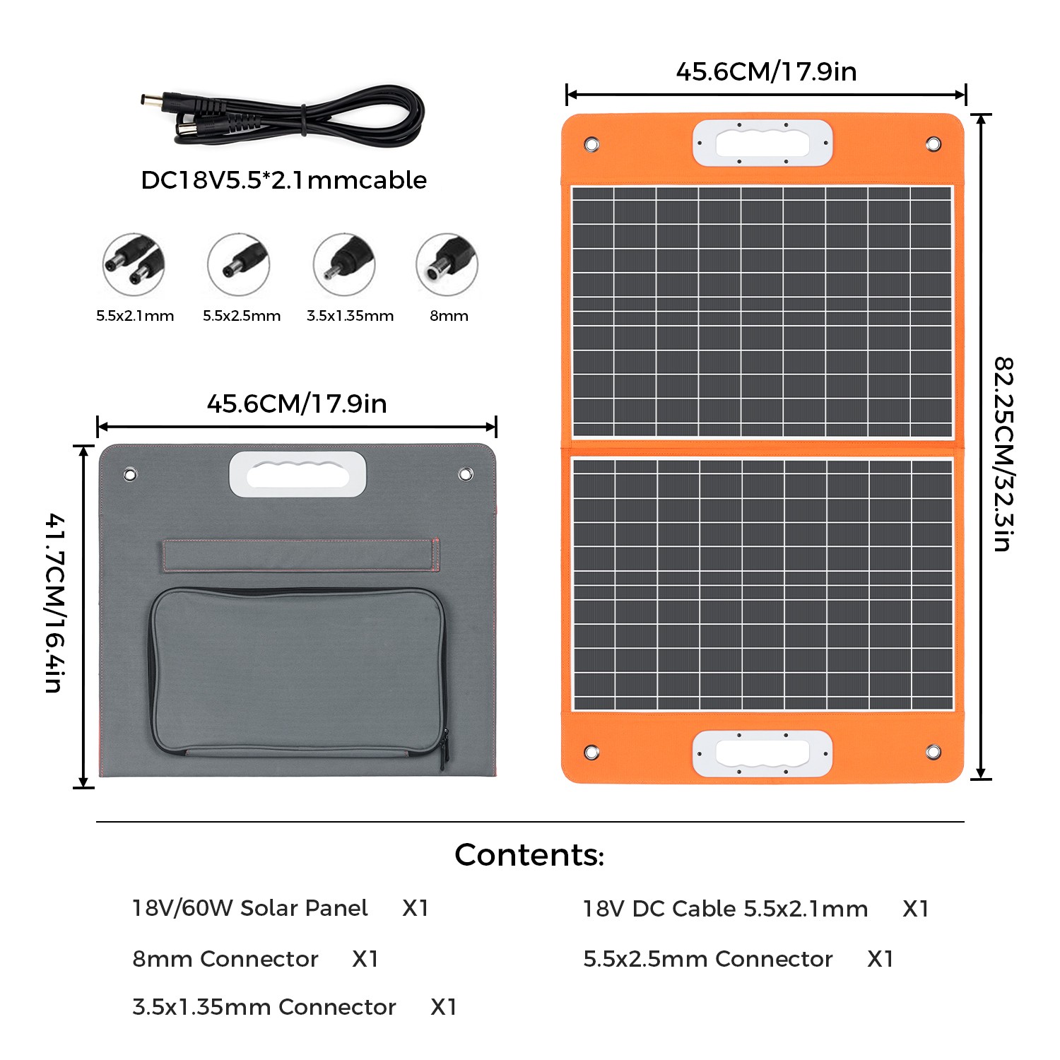 Flashfish P66A Portable Power Station 200W 144.3Wh 110V With Solar Panel 60W 18V