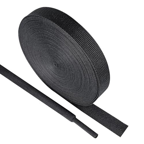 Black 2:1 Ratio Automotive Heat Shrink Braided Sleeving,Wear-Resistant Flat