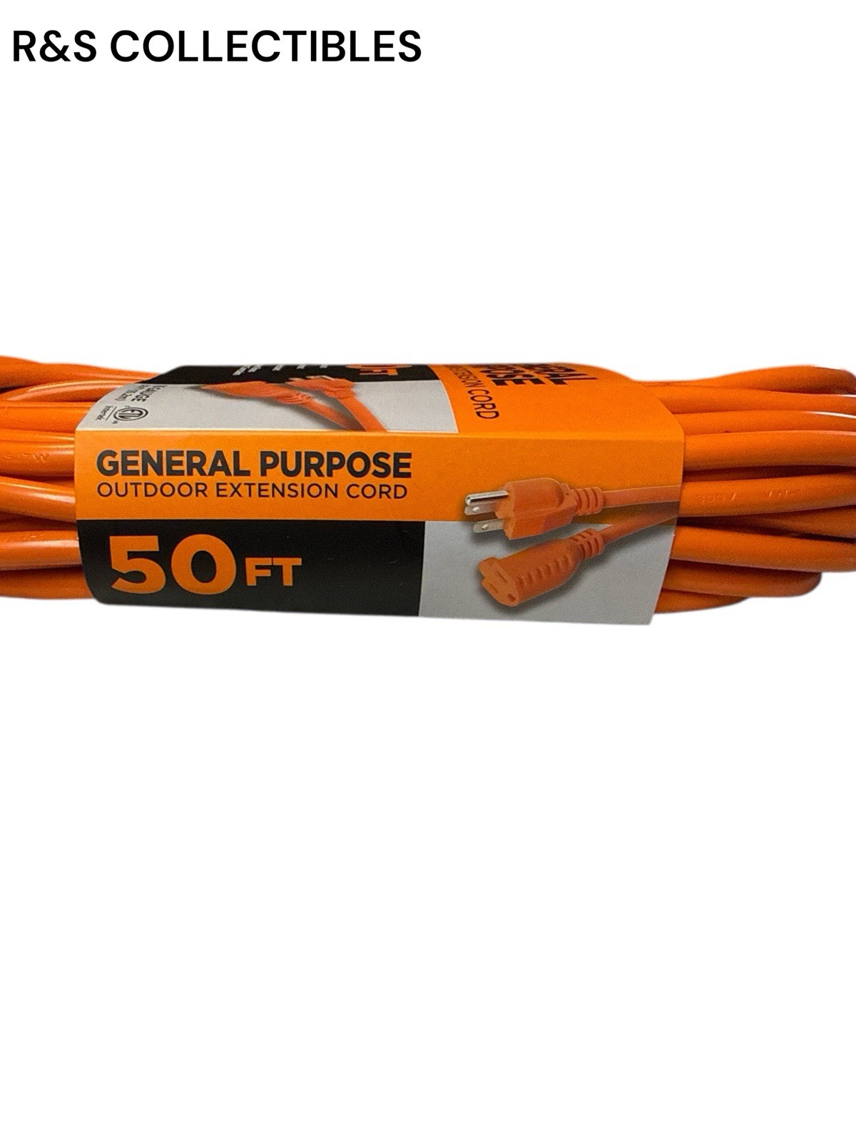 GENERAL PURPOSE 50ft. OUTDOOR EXTENSION CORD, WATER, FIRE & ABRASION RESISTANT