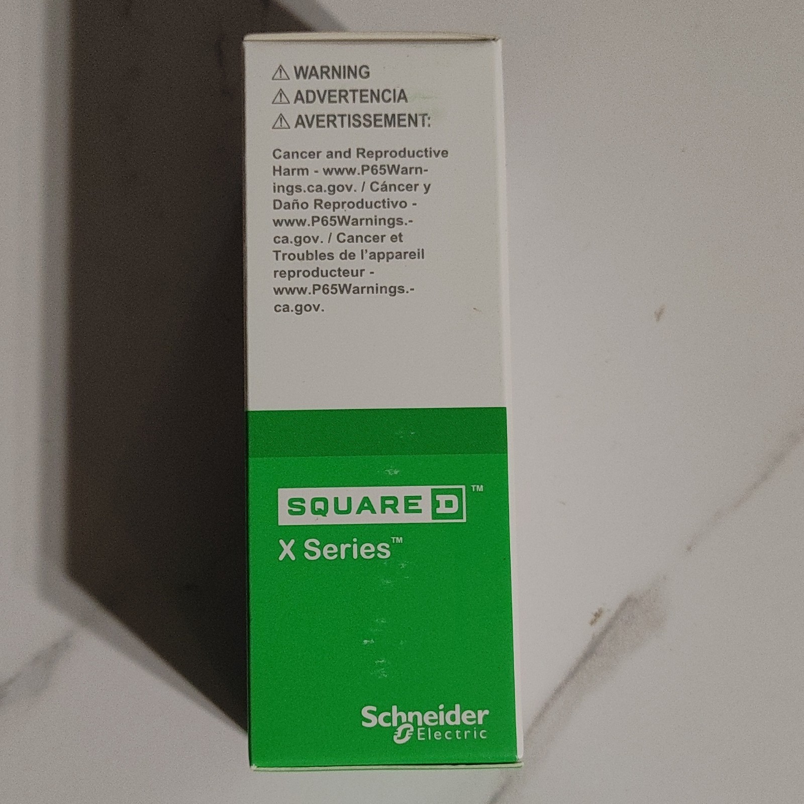 Square D SQR14141WH 4-Way Decorator Wall Switch White 120/277V 15A Cover