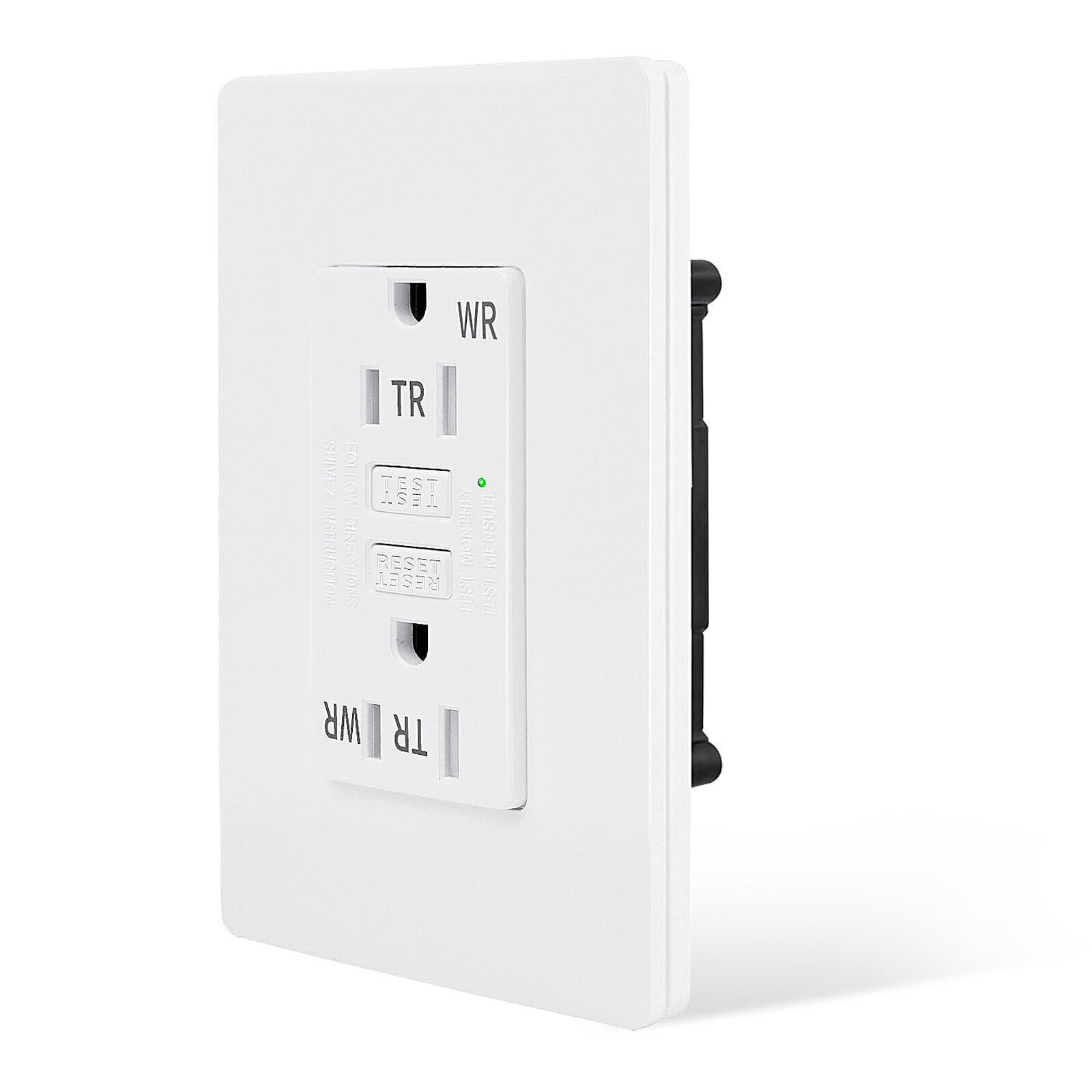 15A AMP 125V GFCI GFI Slim Safety Outlet Receptacle TR WR Tamper-Resistant UL