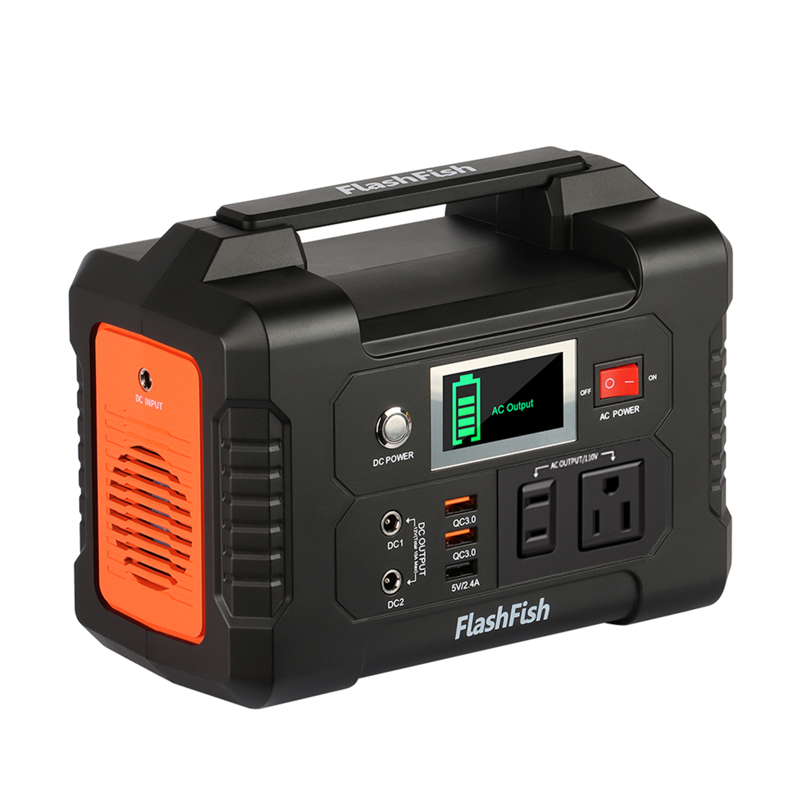Flashfish 40800mAh/151Wh 200W Solar Generator Power Station Outdoor Camping Z5A8