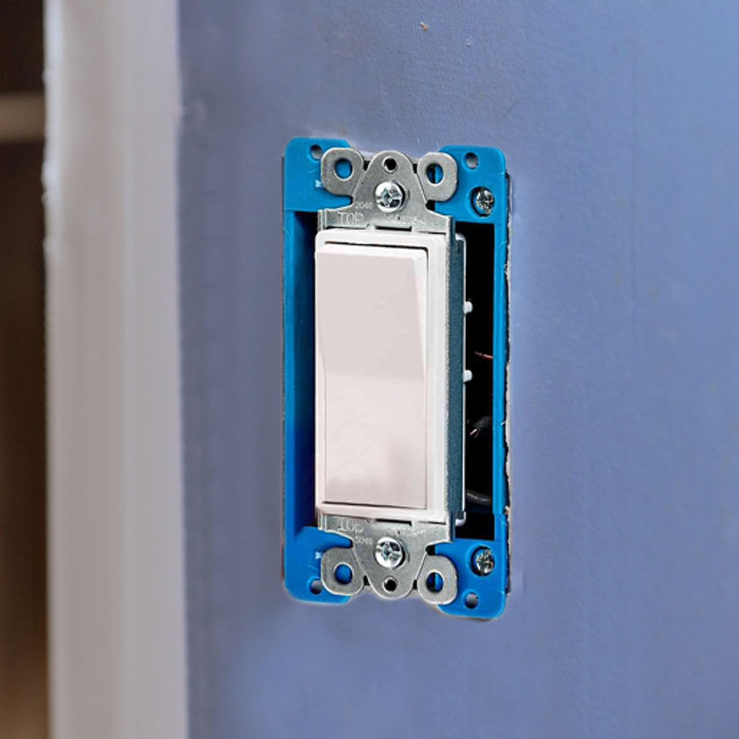 6Pcs 1/2″” Single Gang Receptacle Outlet Box Extenders, Electric Outlet Extender