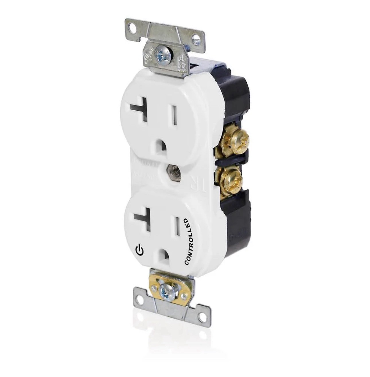 Brand New CASE OF 50!! Leviton 20A TR Controlled Receptacles White. TBR20-S1W