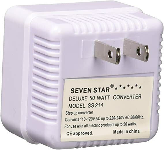 50 Watt Reverse Step Up Voltage Converter 110 to 220 Volt 110V 220V 50W Max