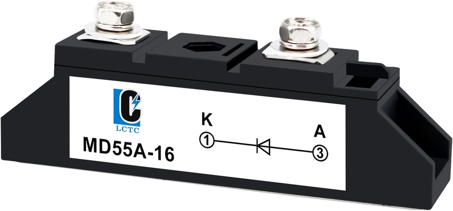 12V 1 Way Diodes MD 55A(50Amp)-16;To Prevent Backfeed;Use Voltage Range