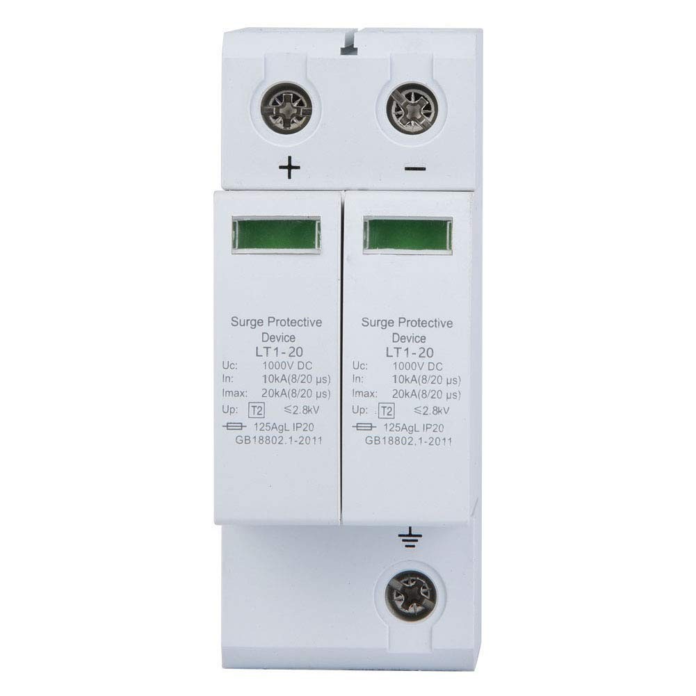 Dc Solar Surge Protector 2P Surge Protective Device DC Photovoltaic Lightning…
