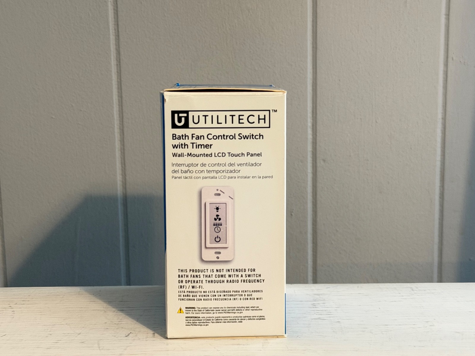 Utilitech Bath Fan Control Switch With Timer Wall Mounted LCD #4984546 FAST SHIP