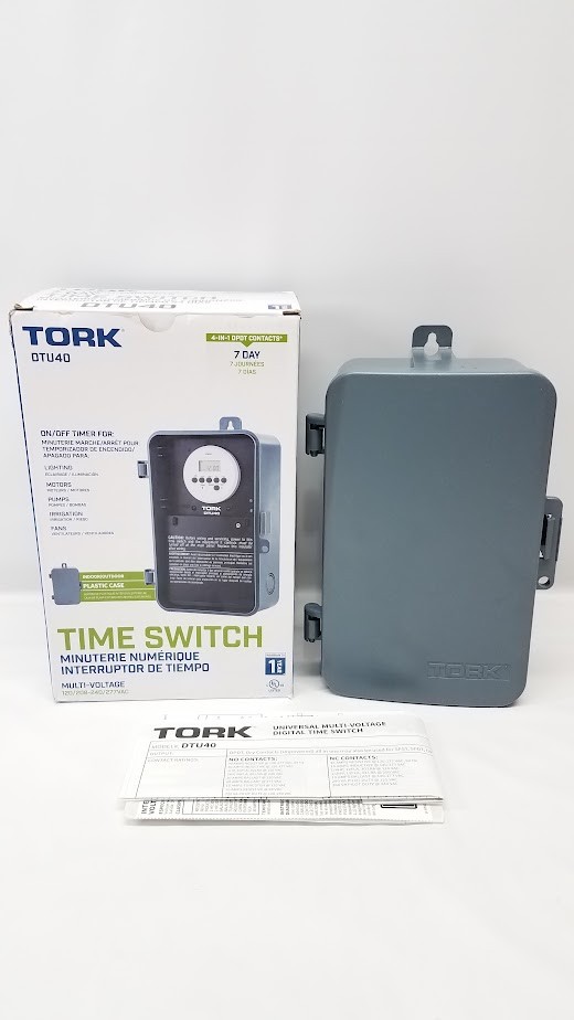 NSi Industries TORK DTU40 Indoor/Outdoor, 7-Day 40-Amp Universal Multi-Volt
