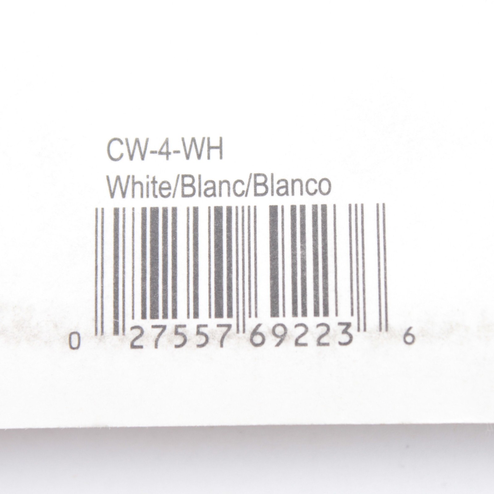 Lutron White 4-Gang Screwless Decorator GFCI Wallplate Plastic Cover CW-4-WH