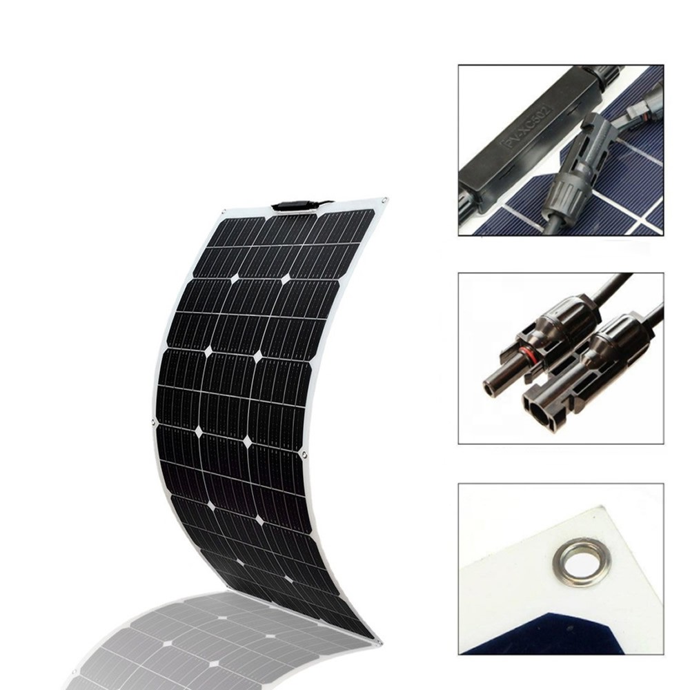 300W Flexible Solar Panel for Boat RV Car Camping Battery Charging Solutions
