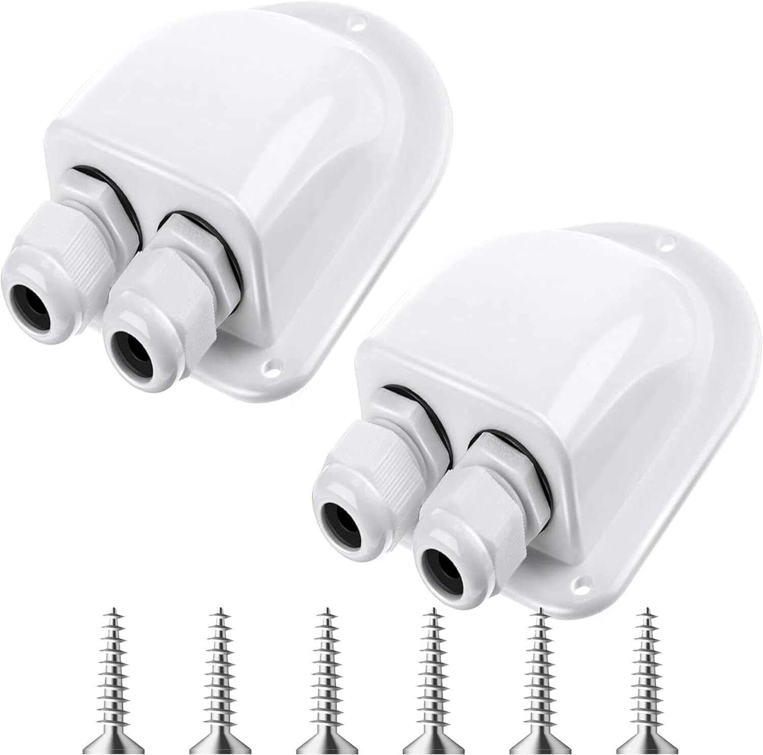 IP68 Cable Gland Entry, 13AWG to 7AWG RV Roof Entry Box, ABS…
